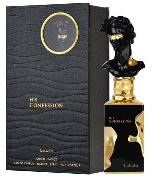 Lattafa His Confession for men EAU de parfumSpray 3.4OZ/ 100ml